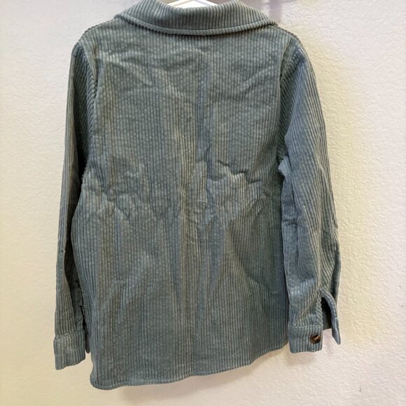 Lenox James Corduroy Shacket Jade 6T - Picture 4 of 4